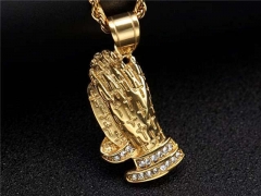 HY Wholesale Jewelry Pendant Stainless Steel Pendant (not includ chain)-HY0140P537