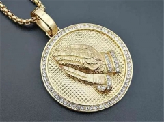 HY Wholesale Jewelry Pendant Stainless Steel Pendant (not includ chain)-HY0140P566