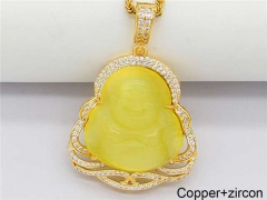 HY Wholesale Jewelry Pendant Copper Pendant (not includ chain)-HY0140P666