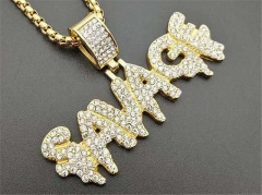 HY Wholesale Jewelry Pendant Stainless Steel Pendant (not includ chain)-HY0140P563