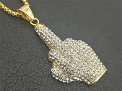 HY Wholesale Jewelry Pendant Stainless Steel Pendant (not includ chain)-HY0140P224