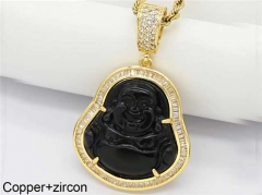 HY Wholesale Jewelry Pendant Copper Pendant (not includ chain)-HY0140P218