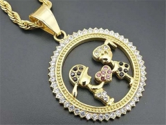 HY Wholesale Jewelry Pendant Stainless Steel Pendant (not includ chain)-HY0140P801
