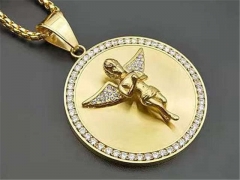 HY Wholesale Jewelry Pendant Stainless Steel Pendant (not includ chain)-HY0140P463