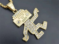 HY Wholesale Jewelry Pendant Stainless Steel Pendant (not includ chain)-HY0140P731