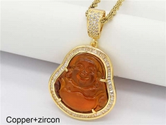 HY Wholesale Jewelry Pendant Copper Pendant (not includ chain)-HY0140P549