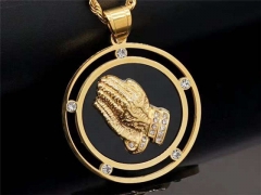 HY Wholesale Jewelry Pendant Stainless Steel Pendant (not includ chain)-HY0140P1080