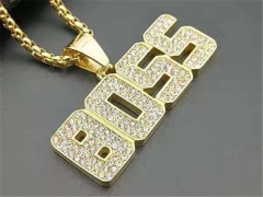 HY Wholesale Jewelry Pendant Stainless Steel Pendant (not includ chain)-HY0140P485