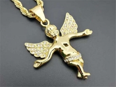 HY Wholesale Jewelry Pendant Stainless Steel Pendant (not includ chain)-HY0140P825