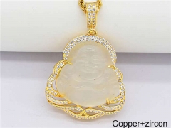 HY Wholesale Jewelry Pendant Stainless Steel Pendant (not includ chain)-HY0140P665