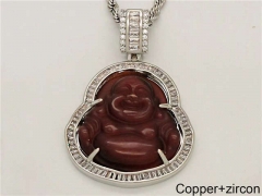 HY Wholesale Jewelry Pendant Copper Pendant (not includ chain)-HY0140P683