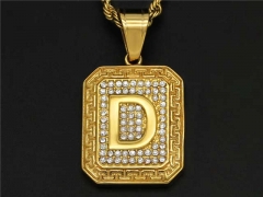 HY Wholesale Jewelry Pendant Stainless Steel Pendant (not includ chain)-HY0140P313