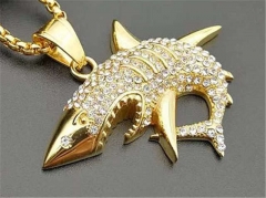 HY Wholesale Jewelry Pendant Stainless Steel Pendant (not includ chain)-HY0140P1064