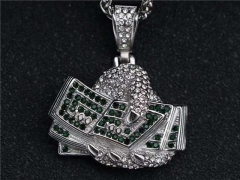 HY Wholesale Jewelry Pendant Stainless Steel Pendant (not includ chain)-HY0140P084