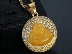 HY Wholesale Jewelry Pendant Stainless Steel Pendant (not includ chain)-HY0140P812