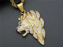 HY Wholesale Jewelry Pendant Stainless Steel Pendant (not includ chain)-HY0140P465