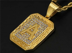 HY Wholesale Jewelry Pendant Stainless Steel Pendant (not includ chain)-HY0140P307