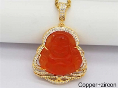 HY Wholesale Jewelry Pendant Copper Pendant (not includ chain)-HY0140P667