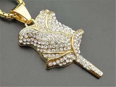 HY Wholesale Jewelry Pendant Stainless Steel Pendant (not includ chain)-HY0140P1073