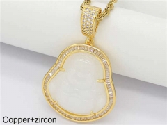 HY Wholesale Jewelry Pendant Copper Pendant (not includ chain)-HY0140P215
