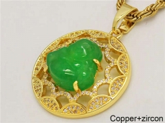 HY Wholesale Jewelry Pendant Copper Pendant (not includ chain)-HY0140P612