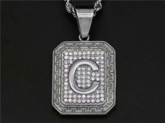 HY Wholesale Jewelry Pendant Stainless Steel Pendant (not includ chain)-HY0140P312