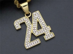 HY Wholesale Jewelry Pendant Stainless Steel Pendant (not includ chain)-HY0140P1125