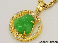 HY Wholesale Jewelry Pendant Copper Pendant (not includ chain)-HY0140P611