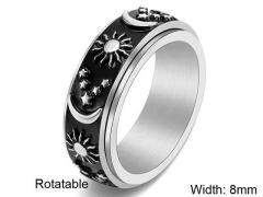 HY Wholesale Rings Jewelry 316L Stainless Steel Popular Rings-HY0127R260