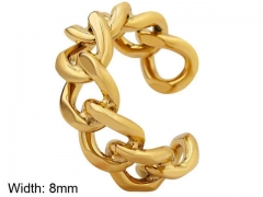 HY Wholesale Rings Jewelry 316L Stainless Steel Popular Rings-HY0124R071