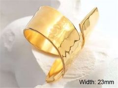 HY Wholesale Rings Jewelry 316L Stainless Steel Popular Rings-HY0124R007