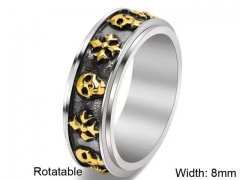 HY Wholesale Rings Jewelry 316L Stainless Steel Popular Rings-HY0127R266