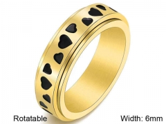 HY Wholesale Rings Jewelry 316L Stainless Steel Popular Rings-HY0127R275