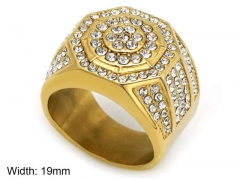 HY Wholesale Rings Jewelry 316L Stainless Steel Popular Rings-HY0140R068