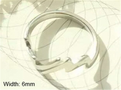 HY Wholesale Rings Jewelry 316L Stainless Steel Popular Rings-HY0124R091