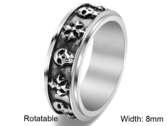 HY Wholesale Rings Jewelry 316L Stainless Steel Popular Rings-HY0127R265