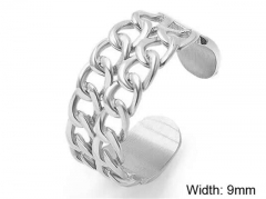 HY Wholesale Rings Jewelry 316L Stainless Steel Popular Rings-HY0124R108