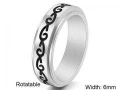 HY Wholesale Rings Jewelry 316L Stainless Steel Popular Rings-HY0127R252