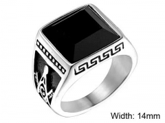 HY Wholesale Rings Jewelry 316L Stainless Steel Popular Rings-HY0140R002