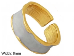 HY Wholesale Rings Jewelry 316L Stainless Steel Popular Rings-HY0124R029