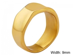 HY Wholesale Rings Jewelry 316L Stainless Steel Popular Rings-HY0124R052