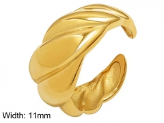 HY Wholesale Rings Jewelry 316L Stainless Steel Popular Rings-HY0124R073