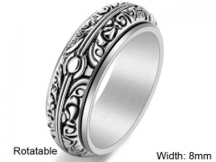 HY Wholesale Rings Jewelry 316L Stainless Steel Popular Rings-HY0127R281