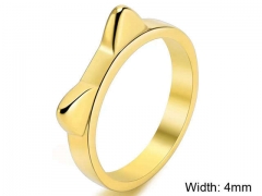 HY Wholesale Rings Jewelry 316L Stainless Steel Popular Rings-HY0127R262