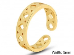 HY Wholesale Rings Jewelry 316L Stainless Steel Popular Rings-HY0124R129