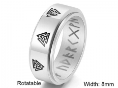 HY Wholesale Rings Jewelry 316L Stainless Steel Popular Rings-HY0127R255