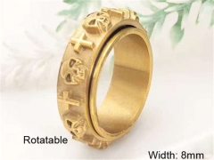 HY Wholesale Rings Jewelry 316L Stainless Steel Popular Rings-HY0125R043