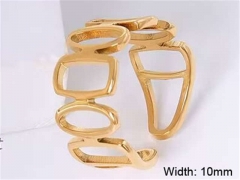 HY Wholesale Rings Jewelry 316L Stainless Steel Popular Rings-HY0124R180