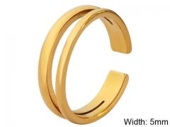 HY Wholesale Rings Jewelry 316L Stainless Steel Popular Rings-HY0124R193