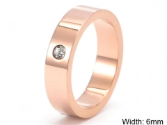 HY Wholesale Rings Jewelry 316L Stainless Steel Popular Rings-HY0127R068